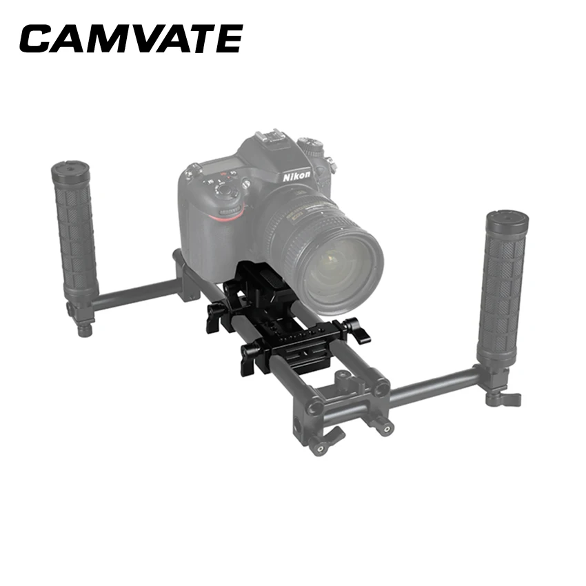 CAMVATE Универсальный Manfrotto быстрая съемка пластина соединяющий адаптер