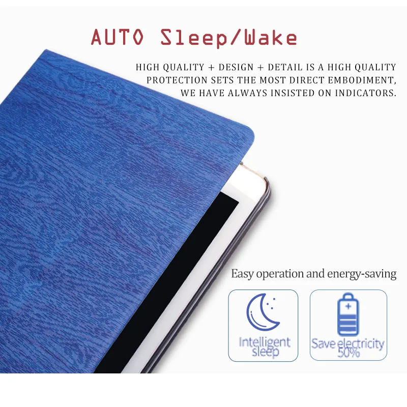 Флип-чехол для ipad 9,7 ipad air 2 ipad 9,7 ipad mini 1/2/3/4/5 подставка coque capa деревянная зернистая смарт-крышка оболочка