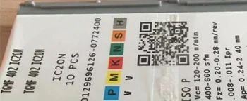 

10PCS ISCAR CARBIDE TGMF 402 IC20N