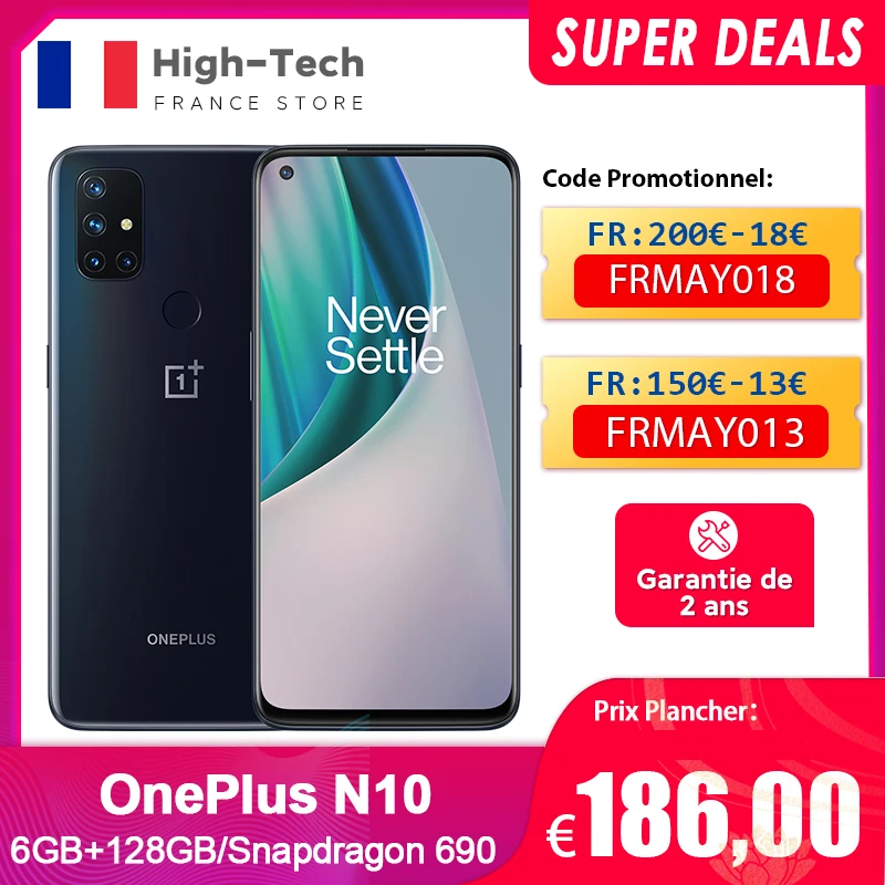 Oneplus N10 Nord N10 Global Version 5G Smartphone 6.49