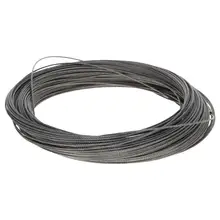 Высококачественный стальной трос диаметром 1 мм/1,2 мм 304-гибкий трос из нержавеющей стали 5~ 54 м длинный мягкий подъемный кабель 1 шт
