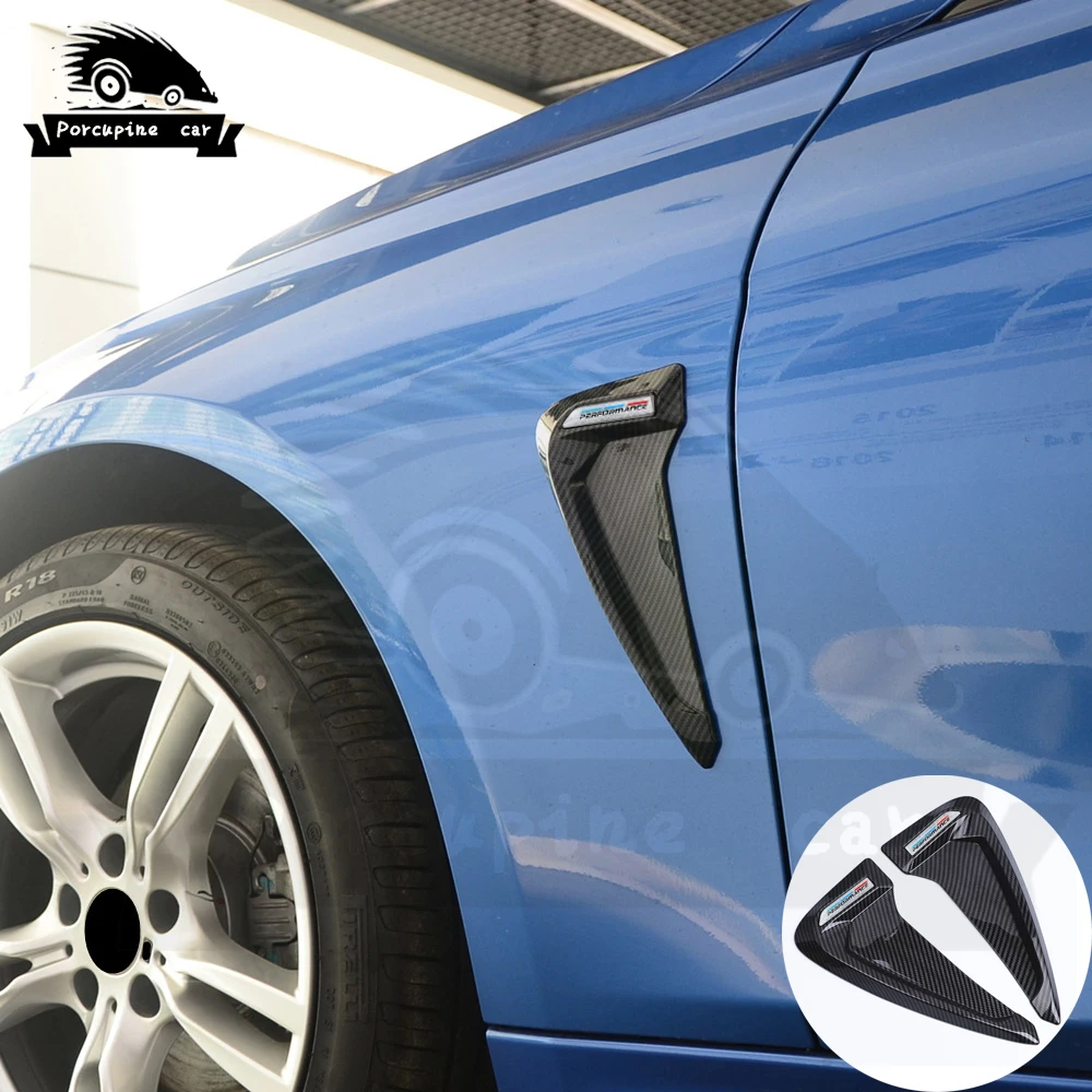 Shark Gills Side Fender Vent Decoration 3D Stickers For BMW E46 F30 E90 E60 F20 F10 E36