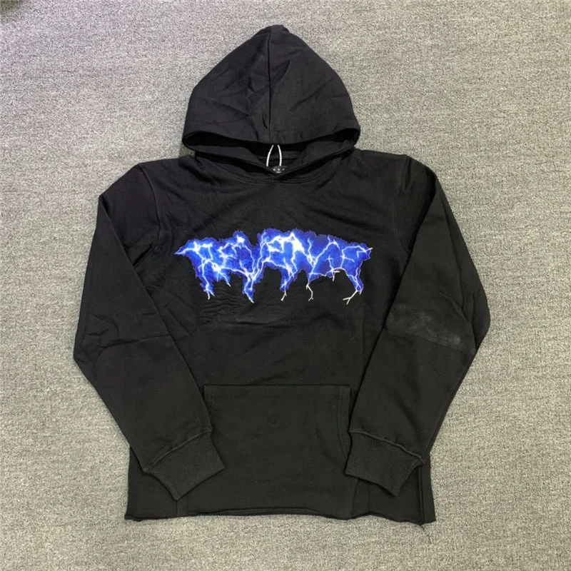 SUPERNOVA BLACK SNAP BUTTON HOODIE – FAVELA Clothing
