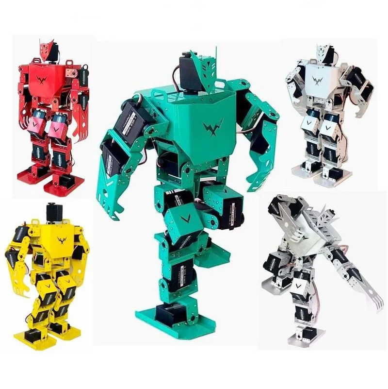 17 гуманоид Dof Robot/ Biped Dance/DIY конструкция без сервопривода | Игрушки и хобби