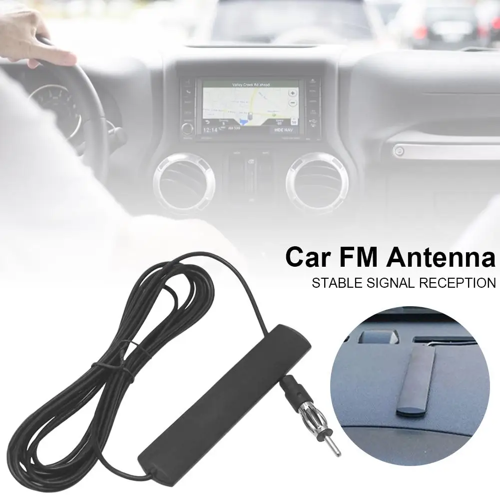 

Car Radio FM Antenna Signal Amp Amplifier Marine Car Vehicle Boat RV Signal Enhance Device Universal Car Antenna
