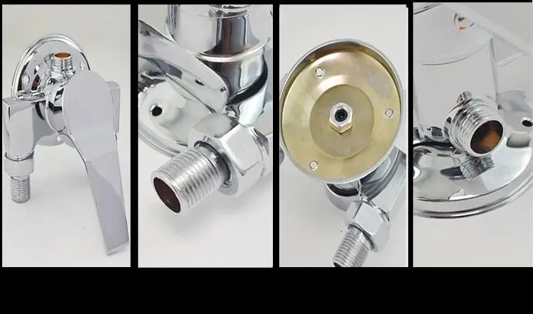 Doccia Regendouche Doucheset Torneira Banheiro Lavabo Conjunto De Ducha Douche Chuveiro Eletrico Душевая система для ванной комнаты
