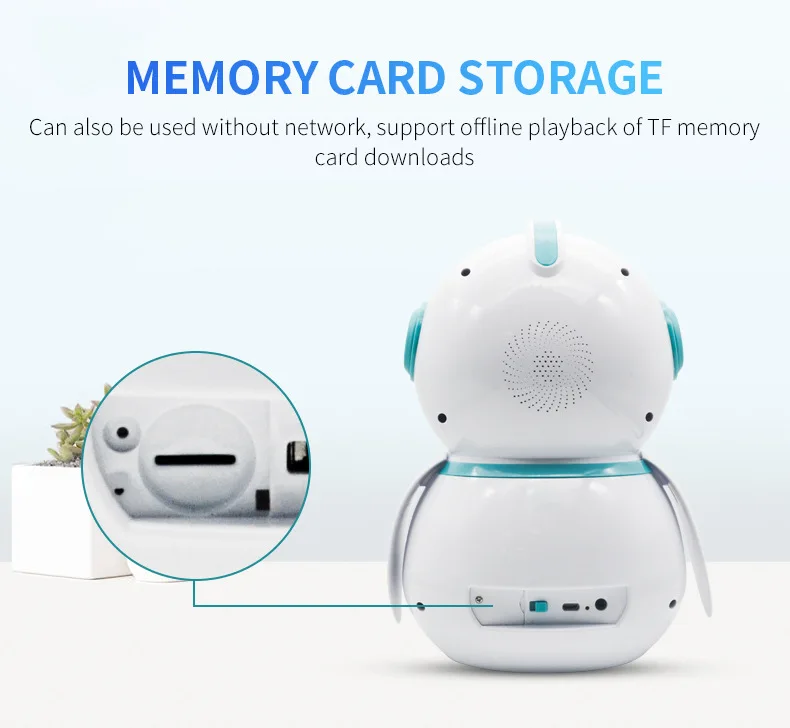Intelligent children's robot high-tech voice intercom artificial intelligence robot (8)