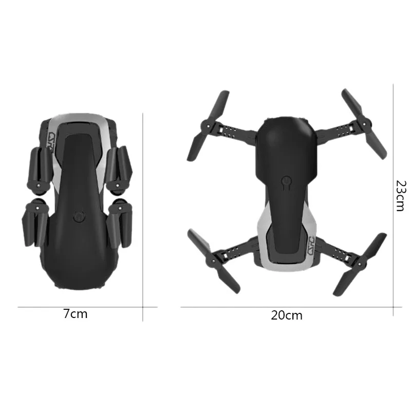 Global Drone Cs-1 Collapsible Remote Control Aircraft Aerial Remote Control Aircraft Optical Flow Positioning Four-Axis Aircraft