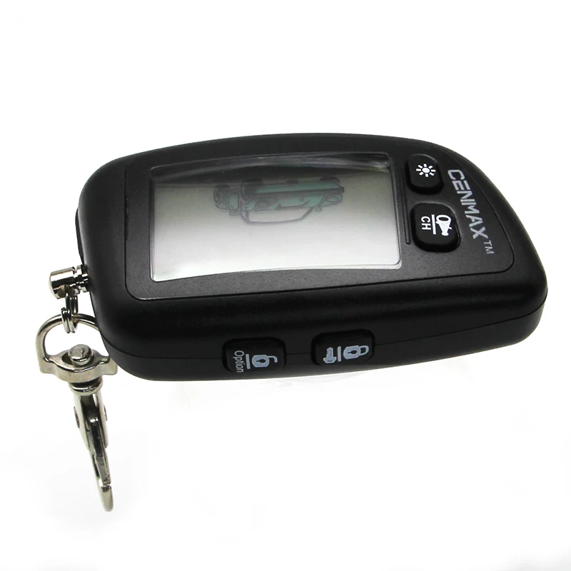 CENMAX ST-5A Russian version LCD remote control for 5A LCD keychain car remote 2-way car alarm system / AM transmitter