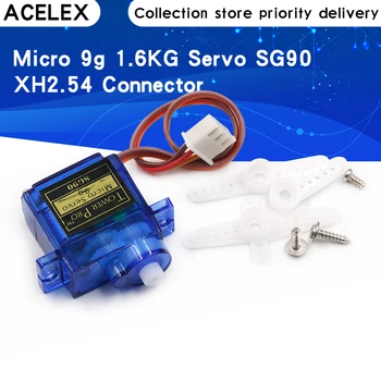 

Official Smart Electronics Rc Mini Micro 9g 1.6KG Servo SG90 for RC 250 450 Helicopter Airplane Car Boat For Arduino DIY