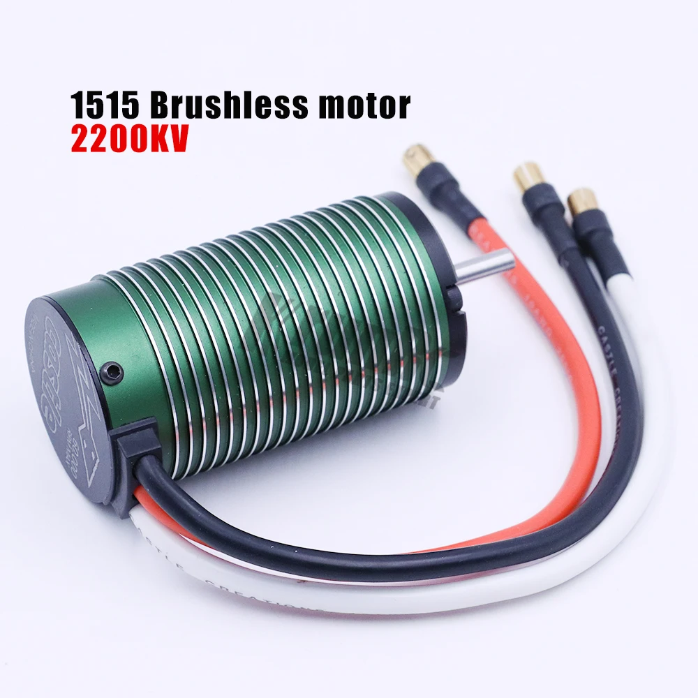1515 2200kv Замок 1515 1512 42 мм Диаметр бесщеточный 1800 2200 2650KV Монстр мотор для 1/8 rc автомобиль внедорожный грузовик багги XRAY LOSI HSP HPI - Цвет: 1515 2200kv