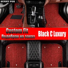 Sunny Fox автомобильные коврики для Ford Edge Escape Kuga Fusion Mondeo Ecosport Противоскользящий автомобильный коврик для укладки