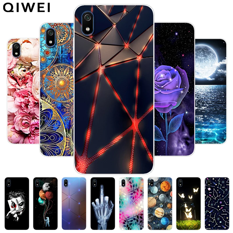 Чехол для Redmi 7A чехол Xiaomi силиконовые мягкие чехлы из ТПУ телефонов Xiomi 9A задний