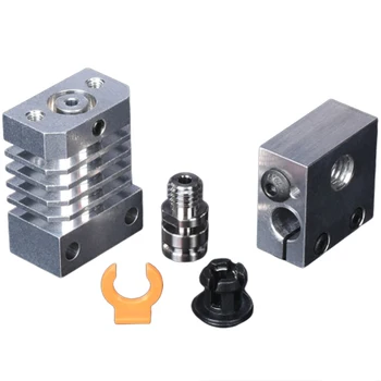 

HOT-3D Printer Nozzle for CR10/S Upgrade Version MK10 Hot End Aluminum Tube