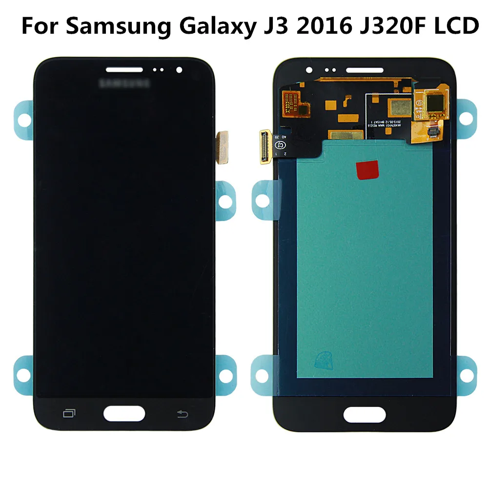 100% протестированный сменный ЖК-дисплей super AMOLED для Samsung Galaxy J3 2016 J320 J320F J320H с