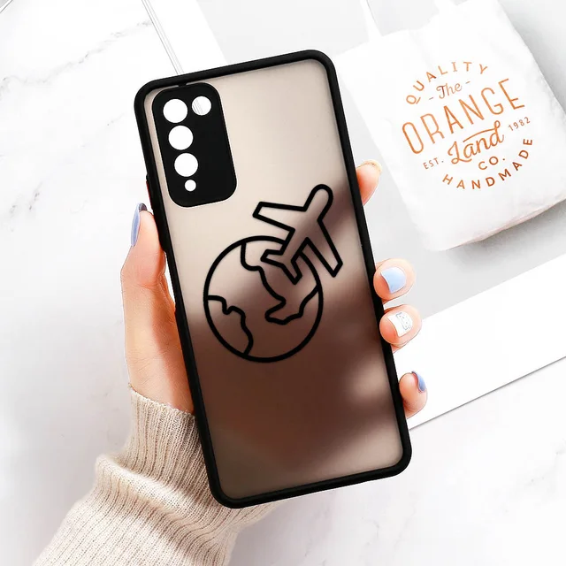 P40 Lite Case For Huawei P30 Pro P Smart 2021 Z S P50 Cases Painted Fundas On Huawei Nova 7i 5i Pro 5Z 7 6 SE Transparent Cover O214