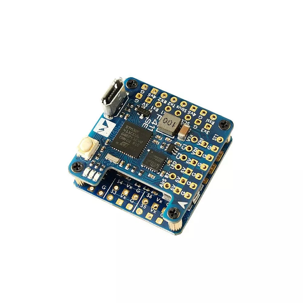 Системы Matek F411-WSE STM32F411CEU6 Контроллер полета встроенное экранное меню 2-6S FC для
