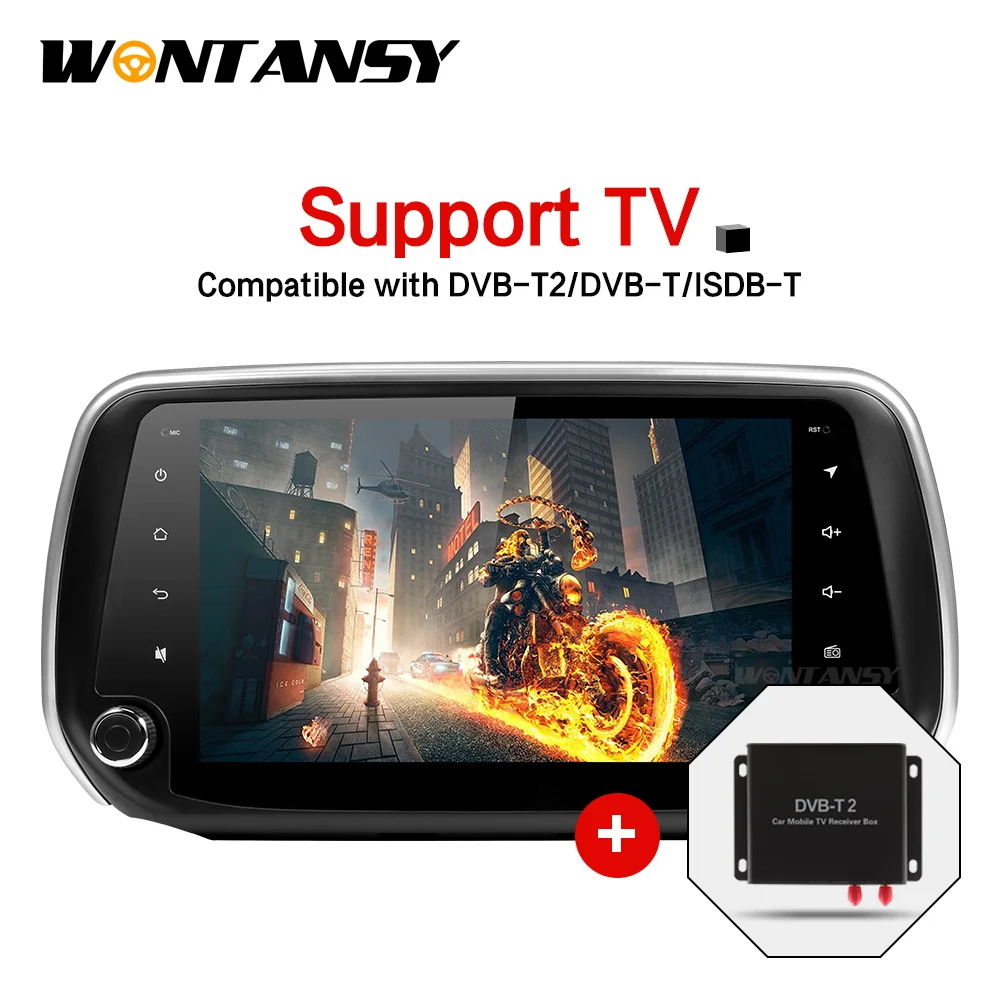 Автомобильный dvd для hyundai Santa Fe с Радио Стерео gps навигацией стерео видео медиаплеер Android 9,0 PX6