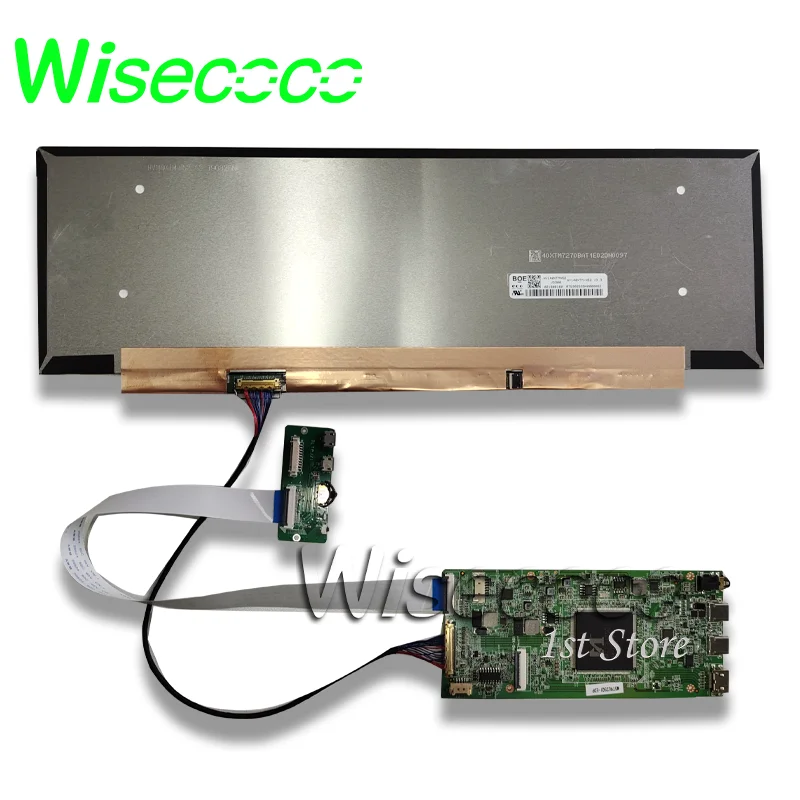 Wisecoco 14 Polegada 4k 3840x1100 Faça Você Mesmo Ips Lcd Monitor Gaming Console Painel Dengan 60hz Placa de Controlador Raspberry pi Exibição Painéis e LCDs p/ tablet - Imagem 6