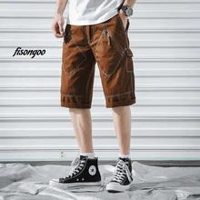 Мужские военные шорты, хороший бренд, поп армейский принт, тактические мужские хлопковые свободные рабочие повседневные короткие штаны