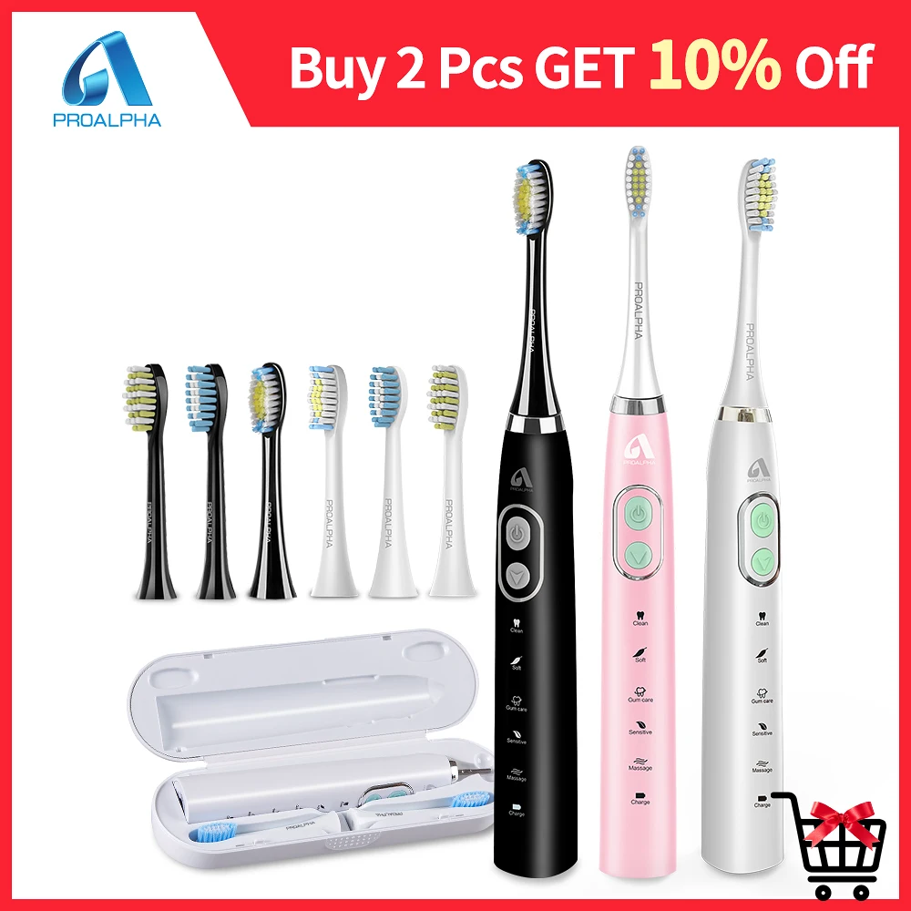 Зубная щетка Proalpha звуковая электрическая для путешествий автоматическая