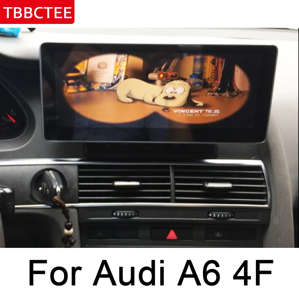 Автомагнитола для Audi A6 4F 2004 ~ 2009 MMI Android GPS мультимедийный плеер навигация WiFi BT Navi