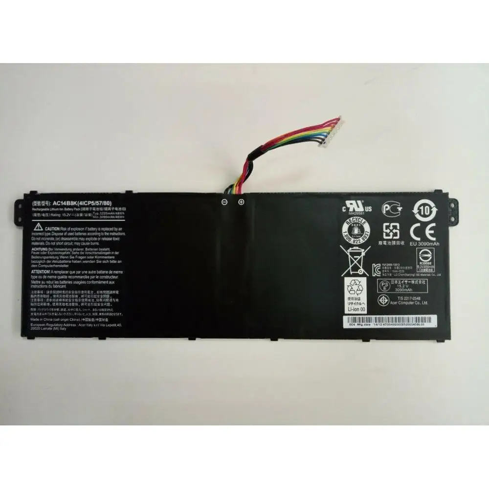 Acer ac14b8k аккумулятор. Acer es1-111 блок питания где плюс. Ac battery