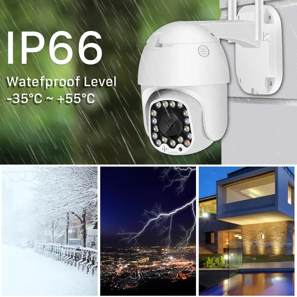 IP камера BESDER с 4 кратным цифровым зумом 1080P PTZ|Камеры видеонаблюдения| |