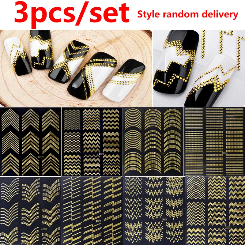2/3Pcs рельефный рисунок 3D ногтей наклейки, водяной знак цветы наклейки для ногтей, переводятся на ногти художественное оформление ногтей советы переводятся с помощью воды, наклейки для ногтей - Цвет: Style 21