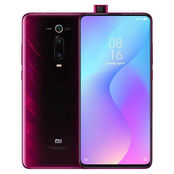Глобальная версия Xiaomi mi 9T(Red mi K20) 6 ГБ 128 ГБ Восьмиядерный процессор Snapdragon 730 6,39 дюймов 48MP Тройная всплывающая камера NFC 4000 мАч мобильный телефон - Цвет: Red