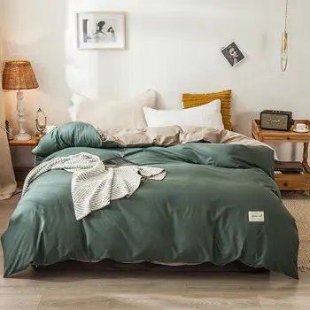 

1 Pcs 100% Cotton Bed Set duvet cover/ quilt cover/comforter cover size 120*200/180*220/200*230/220*240cm