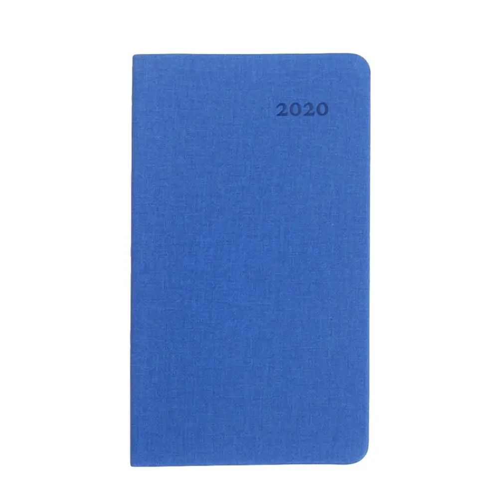 Карманный календарь Портативный А6 ежемесячный планировщик графика 6," X 3,7" блокнот для дневника бизнес журнал путешествия ежедневная запись - Цвет: Navy Blue