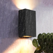 Светодиодный водонепроницаемый настенный светильник, Уличный настенный светильник, настенный светильник s, настенный светильник для коридора, крыльца, сада, алюминиевый настенный светильник ML27