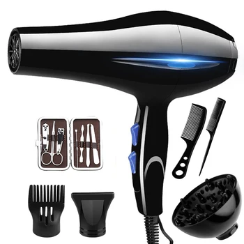 

Professional Hair Dryer 2200W Hot And Cold Wind Air Blow Dryer Strong Power Barber Salon Styling Tools For 2 Speed Adjustment