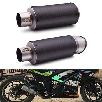 

51mm 61mm Motorcycle Pipe Exhaust With DB killer Exhaust Pipe Muffler For Honda Hornet CB599 CB600 250 CR85R CR125R CR250R
