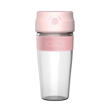 

Mini Portable Cordless Juicer, Small Juice Cup Smoothie Maker with USB Rechargeable Fruit Juicer Mixer for Travel