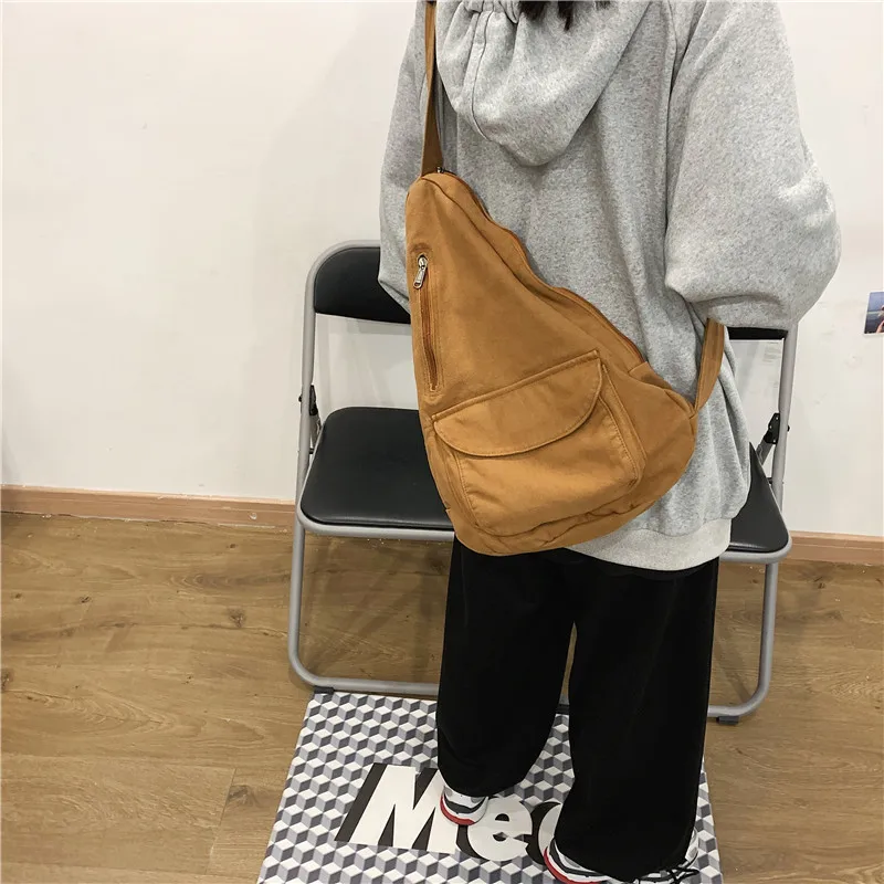 Kawaii Korea Style Canvas Haversack Backpack