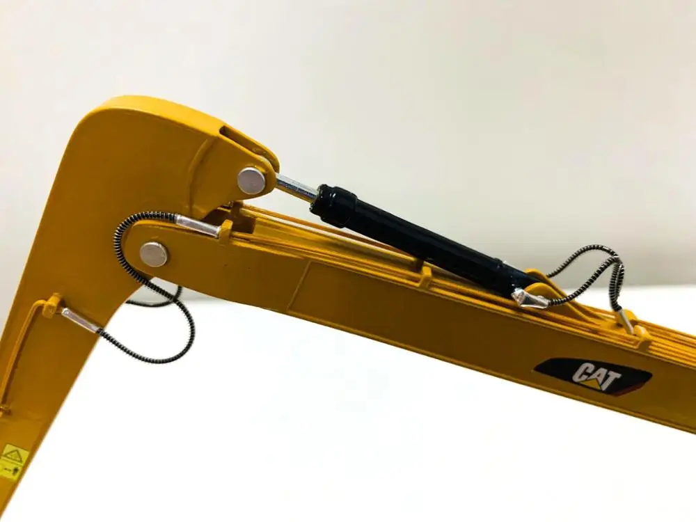 US $191.04 Cat 320D Long Boom Excavator Yellow 150 Scale Diecast MOdel Engineering Vehicles Toy