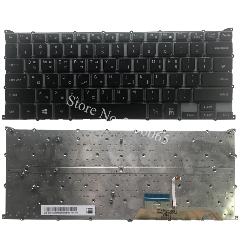 

NEW Korean Laptop keyboard for Samsung NP940X3L 940X3L black KR layout