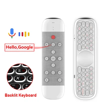

Q40 Voice Remote Control 2.4G Wireless Mini Keyboard with IR Learning Air Mouse Gyros for Android TV Box Google assistant
