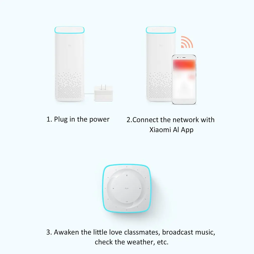 Xiaomi MI AI speaker wifi bluetooth voice remote
