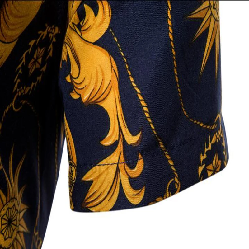 DCXY moda de verano para hombre Camisa ajustada манга corta Camisa цветочный para Hombre Ropa tendencia hombres Повседневный flor
