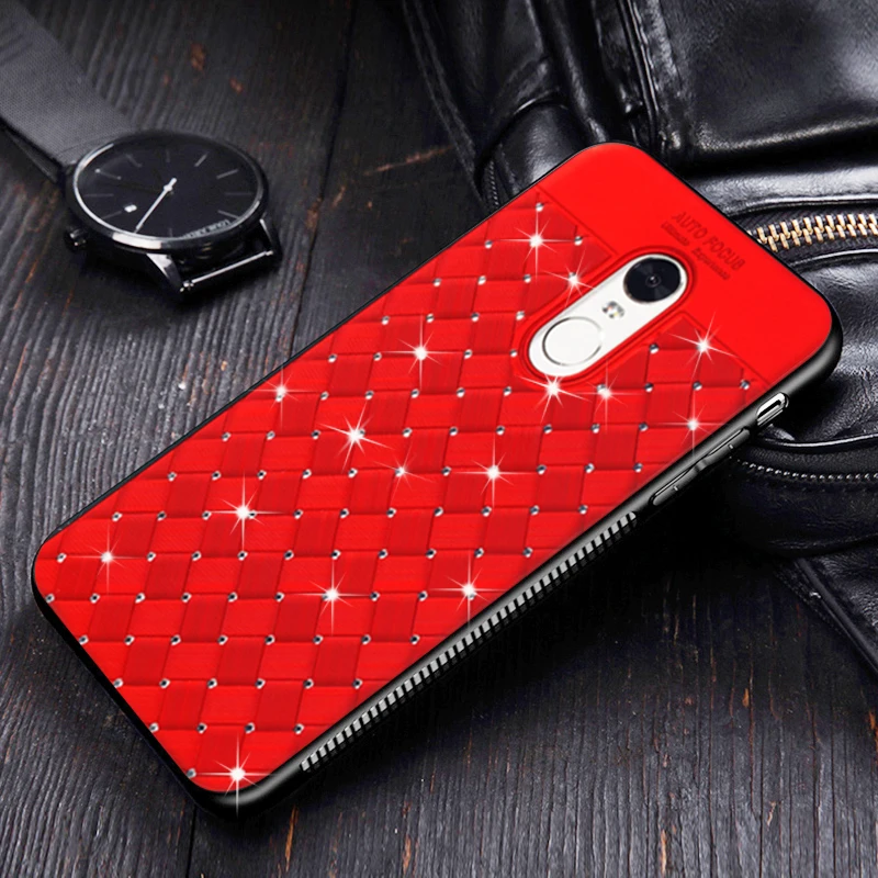 KaiNuEn glitter coque cover case For Xiaomi Redmi Note 4 4x x Note4 xiomi Pro on Silicone luxury Silicon 3d back Phone cases |