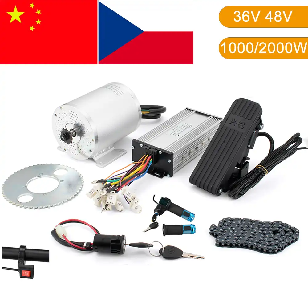 90cm Rear Axle atv electric car conversion kit 48v 60V 500W 1000W 1200W