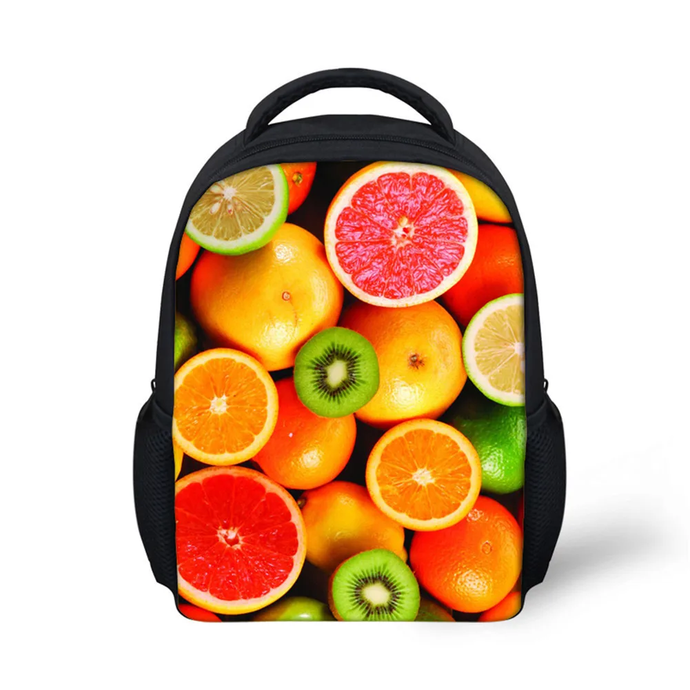 

Fruit Series Children Backpack Kindergarten School Bag Fashion And Personality CHILDREN'S Bag Printed Logo