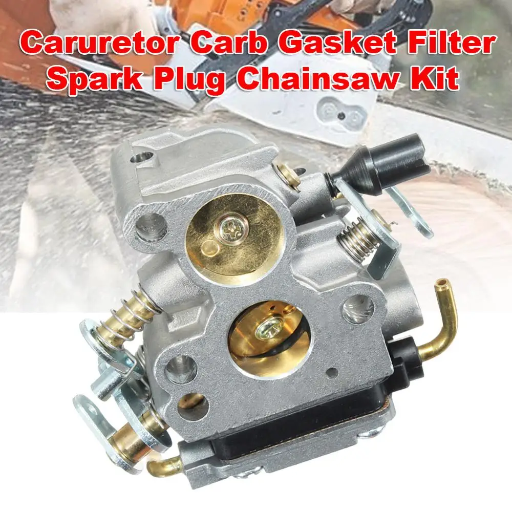 

1PCS Metal Carburetor Air filter Kit Carburetor Carb Gasket Filter Spark Plug Chainsaw Kit For Zama Husqvarna 240 240E 235 235E