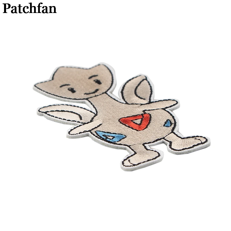 Patchfan Togepi мультфильм железа на заплатках одежда вышивка аксессуары для лоскутного шитья мультфильм аниме индивидуальные нашивки оптом A2275