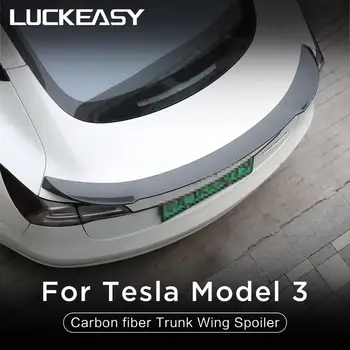 

LUCKEASY car accessories exterior modification Trunk Wing Spoiler for Tesla Model 3 high performance sport rear Spoiler Wing