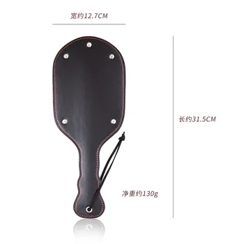 Sex Whip Slave Flogger Spanker BDSM Bondage For Woman Flirt Toys Sex Shops PU Leather Spanking Paddle Fetish Horse Riding Crop 3