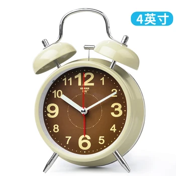 

Cute Student Simple Bedside Multi-function Small Lazy Alarm Clock Kids Desk Mechanical Alarm Clock Living Room Decoration II50NZ